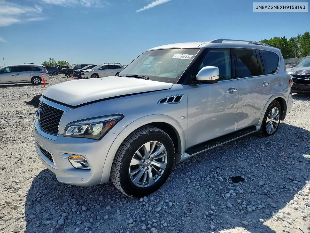2017 Infiniti Qx80 Base VIN: JN8AZ2NEXH9158190 Lot: 54236726