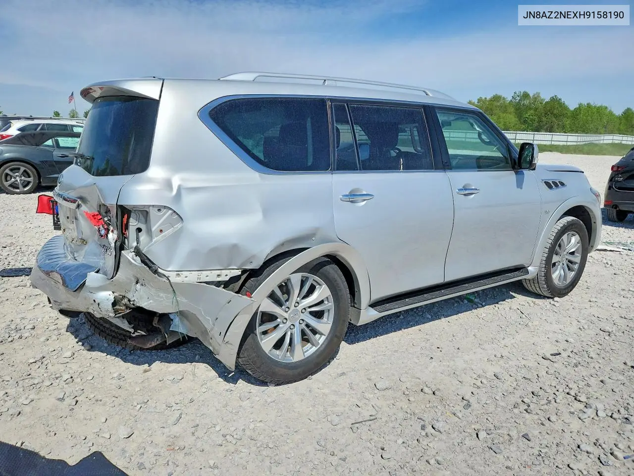 2017 Infiniti Qx80 Base VIN: JN8AZ2NEXH9158190 Lot: 54236726