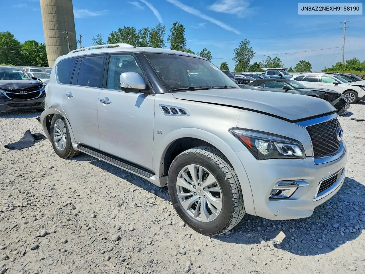 2017 Infiniti Qx80 Base VIN: JN8AZ2NEXH9158190 Lot: 54236726