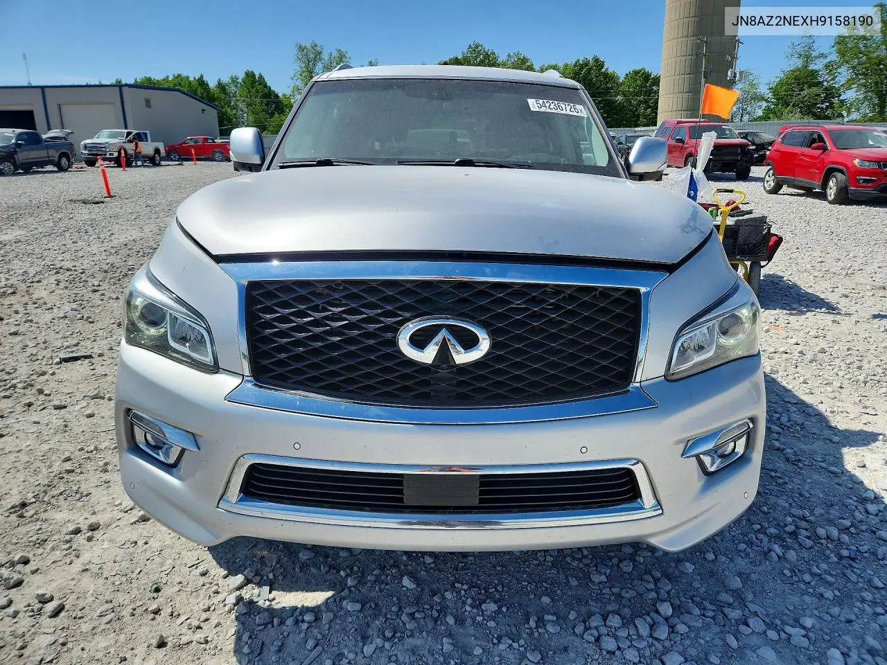 2017 Infiniti Qx80 Base VIN: JN8AZ2NEXH9158190 Lot: 54236726