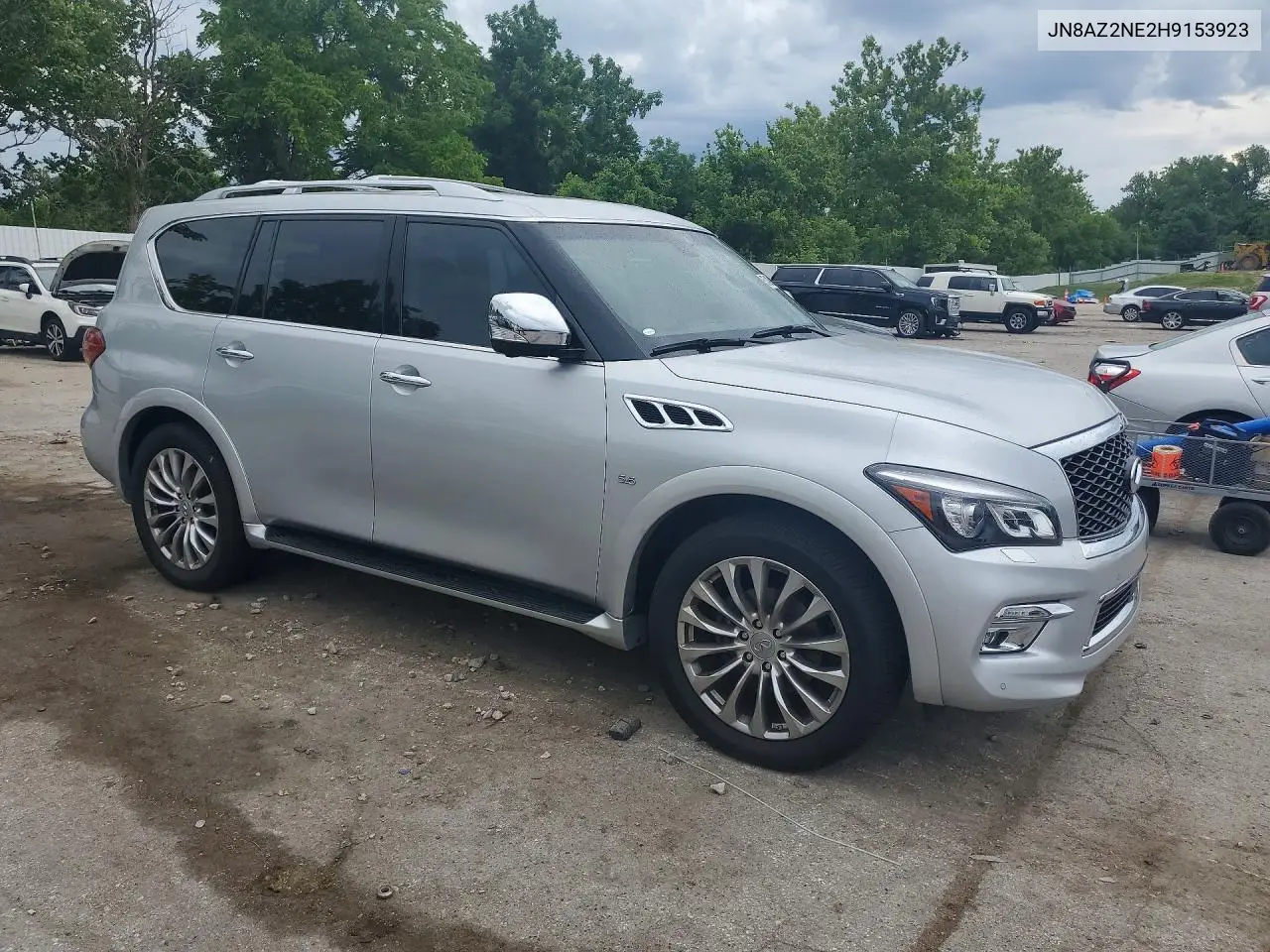 2017 Infiniti Qx80 Base VIN: JN8AZ2NE2H9153923 Lot: 57428026