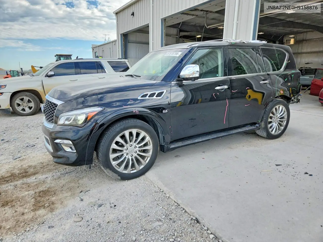 2017 Infiniti Qx80 Base VIN: JN8AZ2NE0H9158876 Lot: 57870796