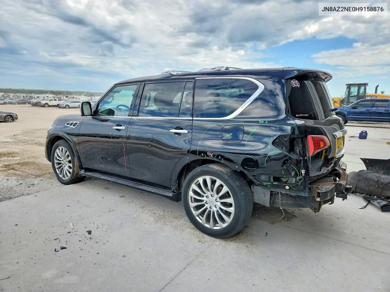 2017 Infiniti Qx80 Base VIN: JN8AZ2NE0H9158876 Lot: 57870796