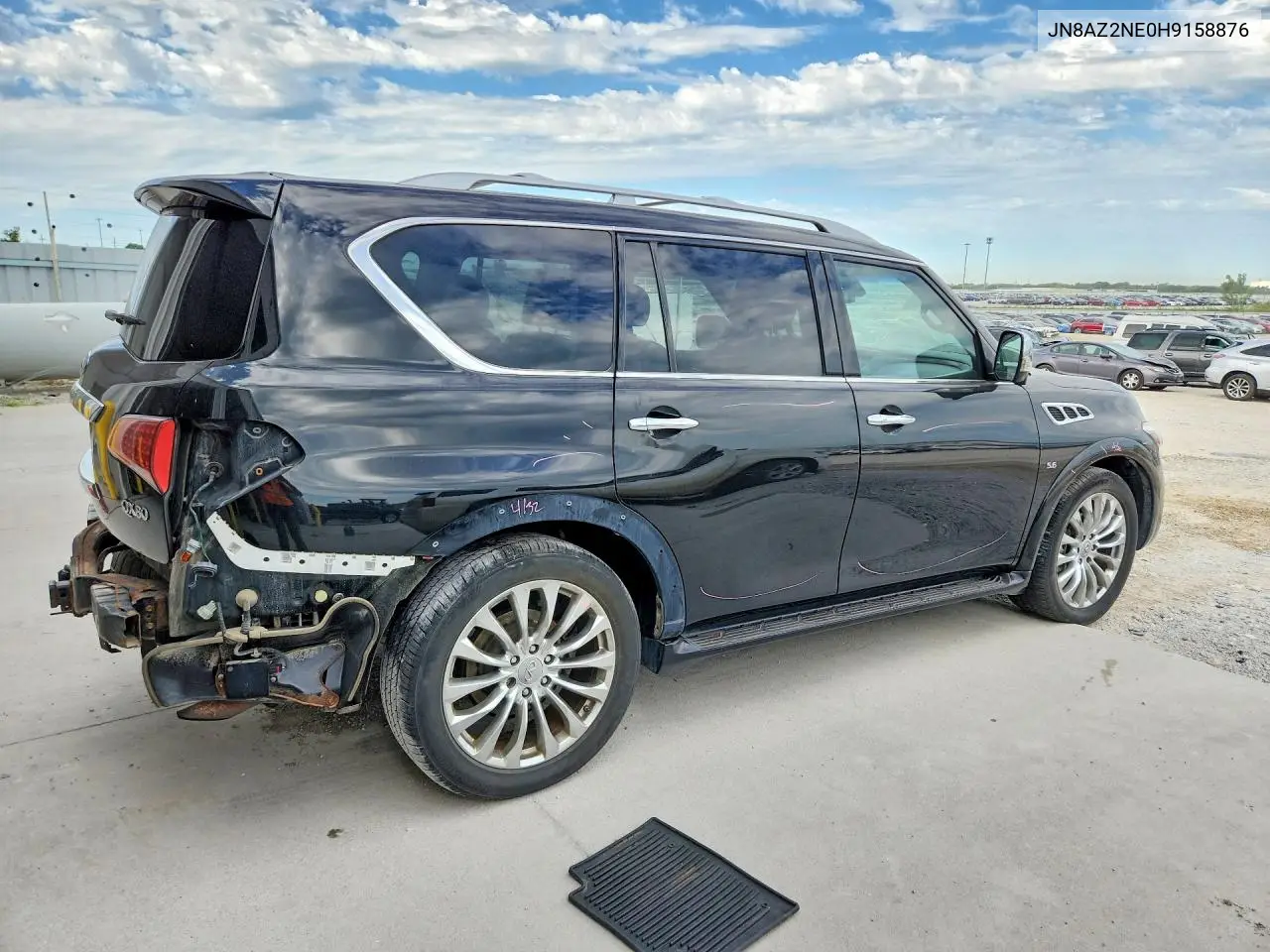 2017 Infiniti Qx80 Base VIN: JN8AZ2NE0H9158876 Lot: 57870796