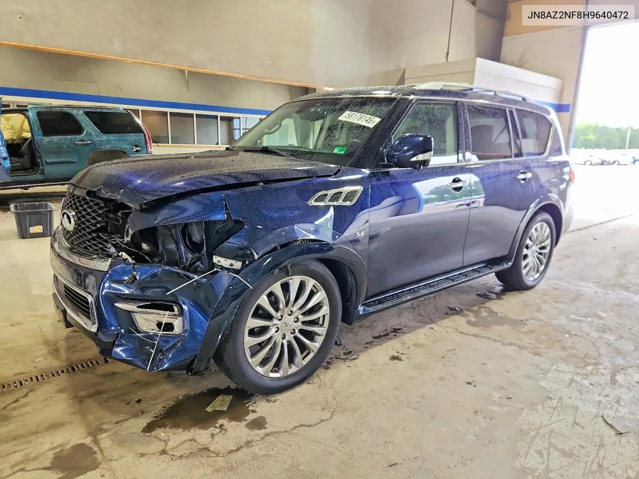 2017 Infiniti Qx80 Base VIN: JN8AZ2NF8H9640472 Lot: 58178146