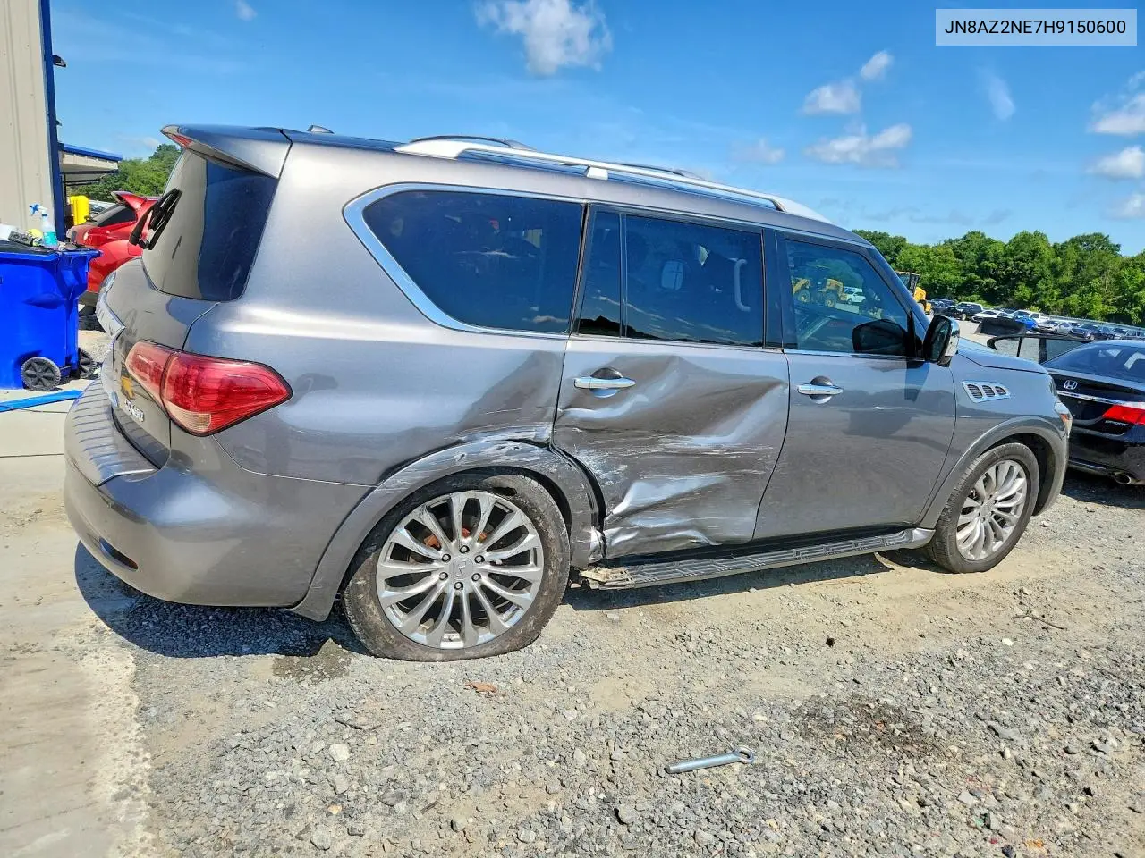2017 Infiniti Qx80 Base VIN: JN8AZ2NE7H9150600 Lot: 58198686