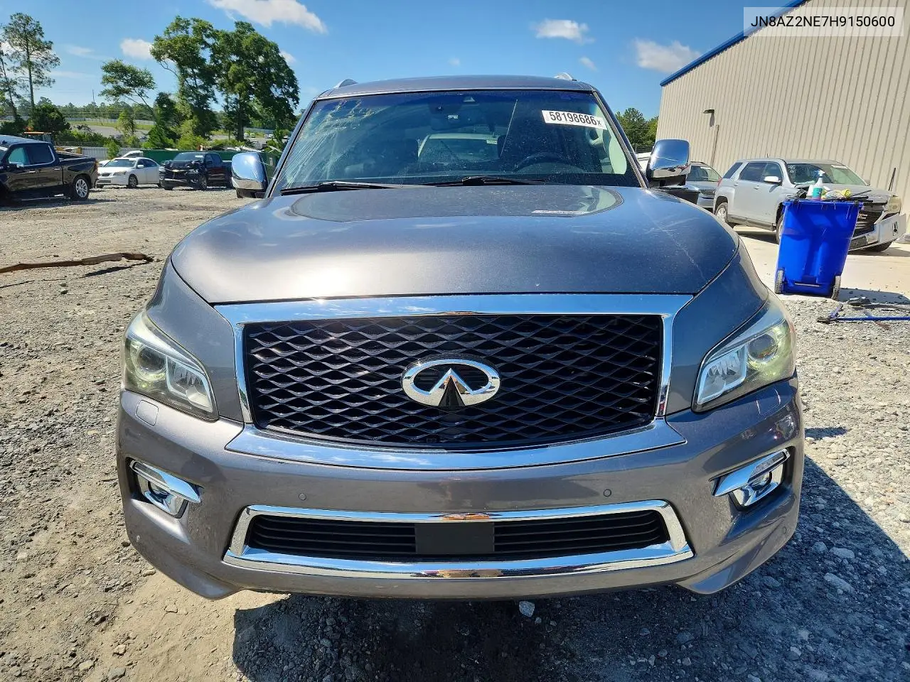 2017 Infiniti Qx80 Base VIN: JN8AZ2NE7H9150600 Lot: 58198686