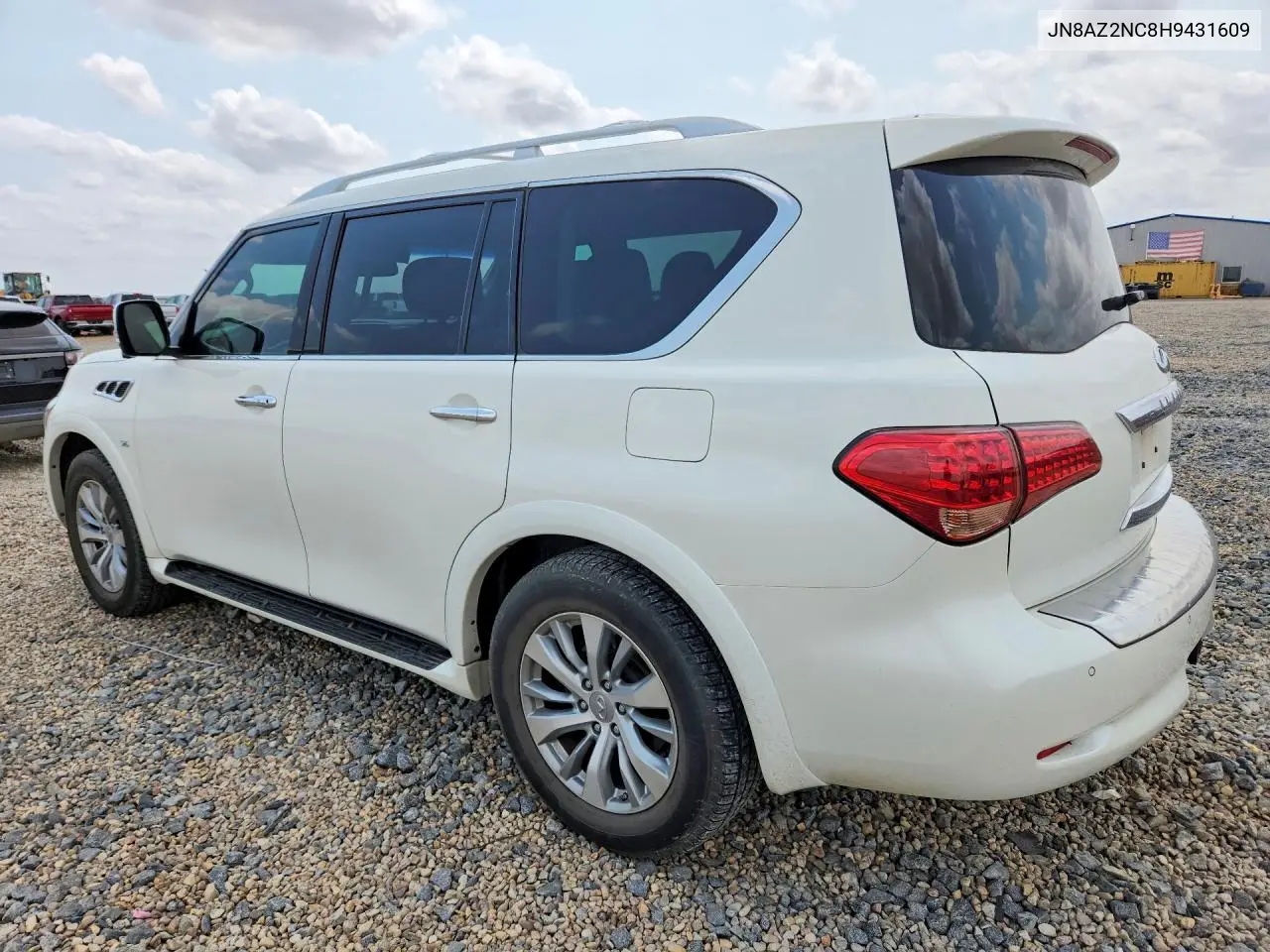 2017 Infiniti Qx80 Base VIN: JN8AZ2NC8H9431609 Lot: 58753216