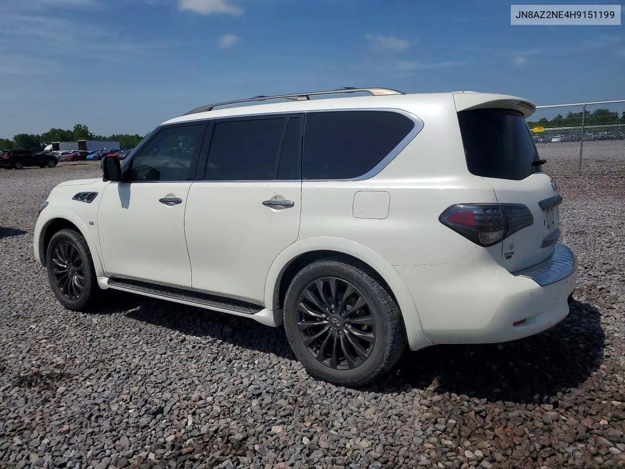 2017 Infiniti Qx80 Base VIN: JN8AZ2NE4H9151199 Lot: 59003536