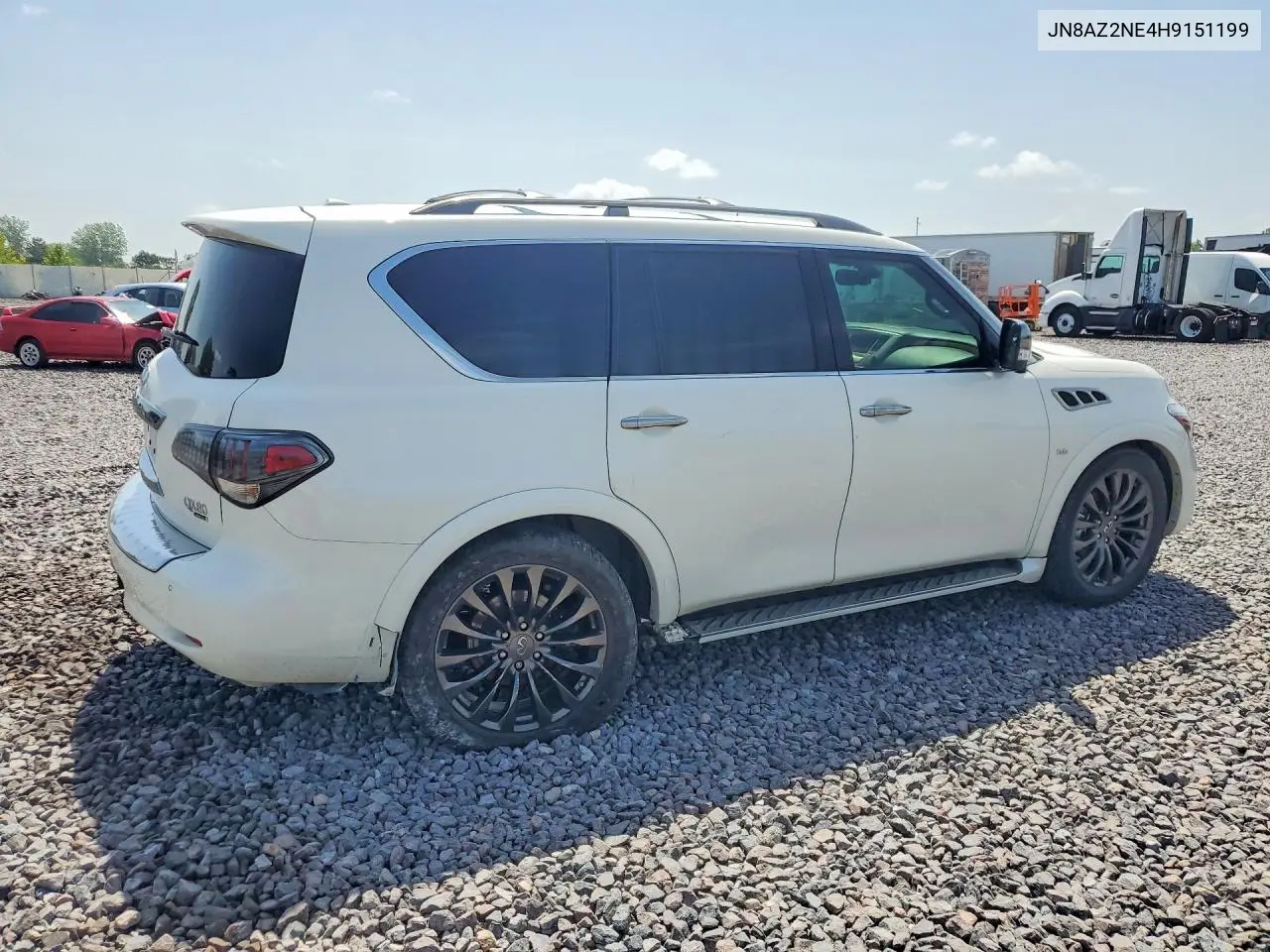2017 Infiniti Qx80 Base VIN: JN8AZ2NE4H9151199 Lot: 59003536
