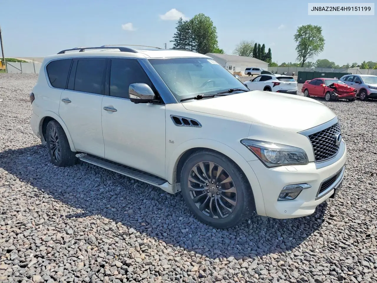 2017 Infiniti Qx80 Base VIN: JN8AZ2NE4H9151199 Lot: 59003536