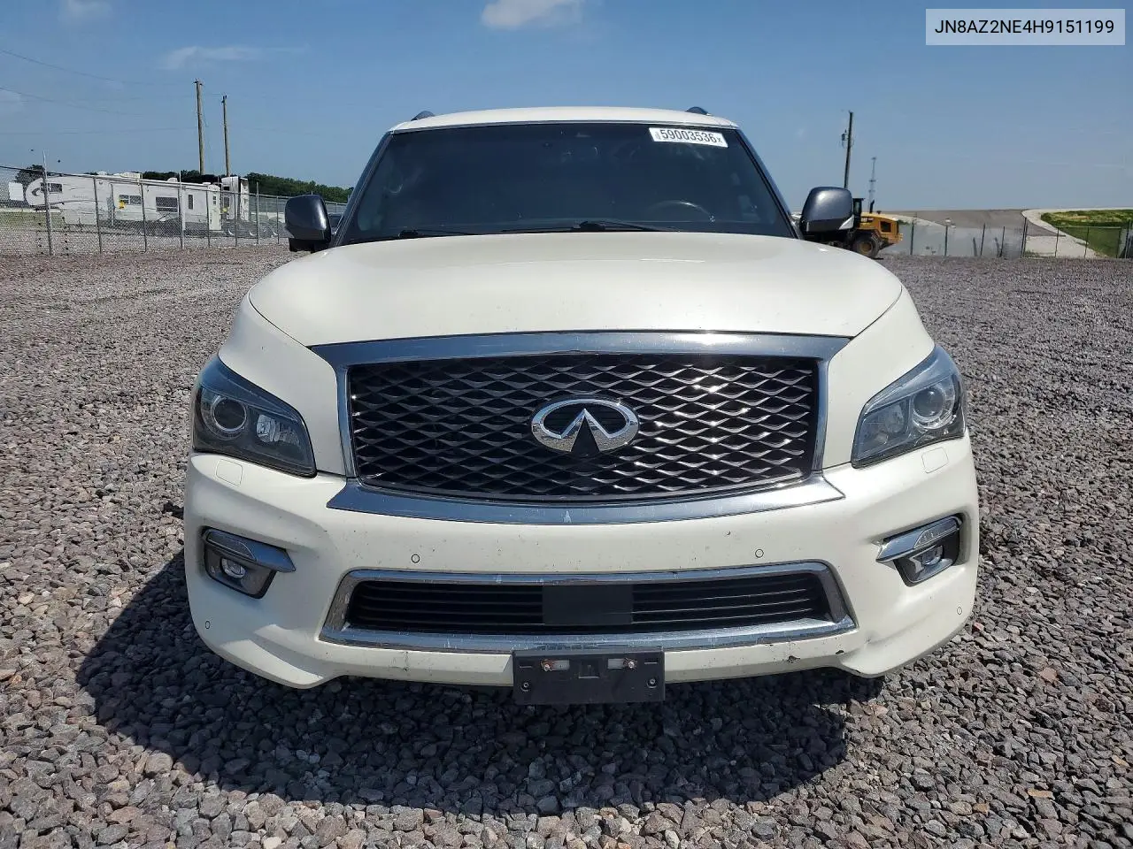 2017 Infiniti Qx80 Base VIN: JN8AZ2NE4H9151199 Lot: 59003536