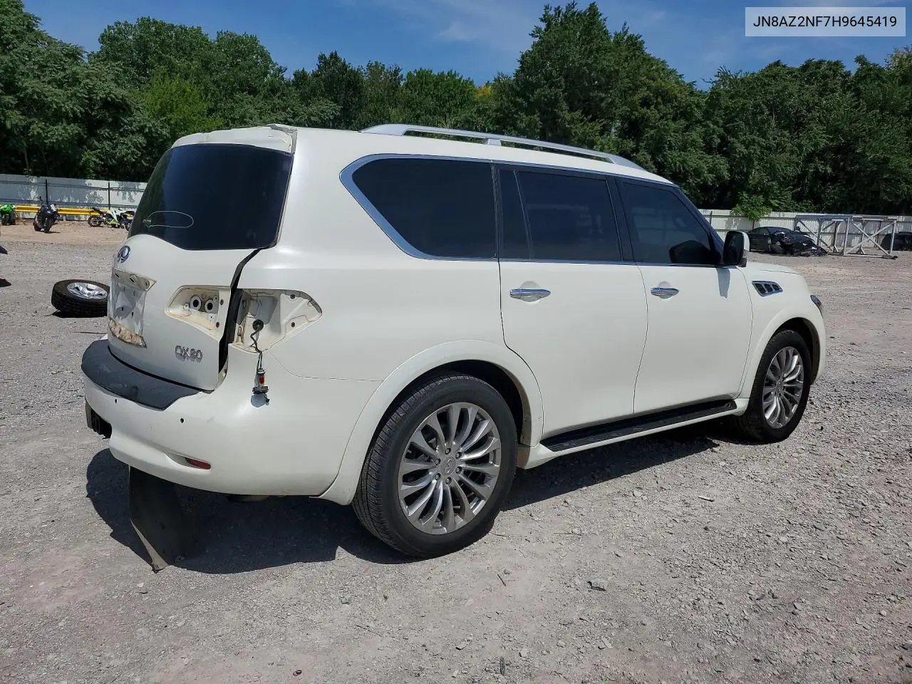 2017 Infiniti Qx80 Base VIN: JN8AZ2NF7H9645419 Lot: 59179186