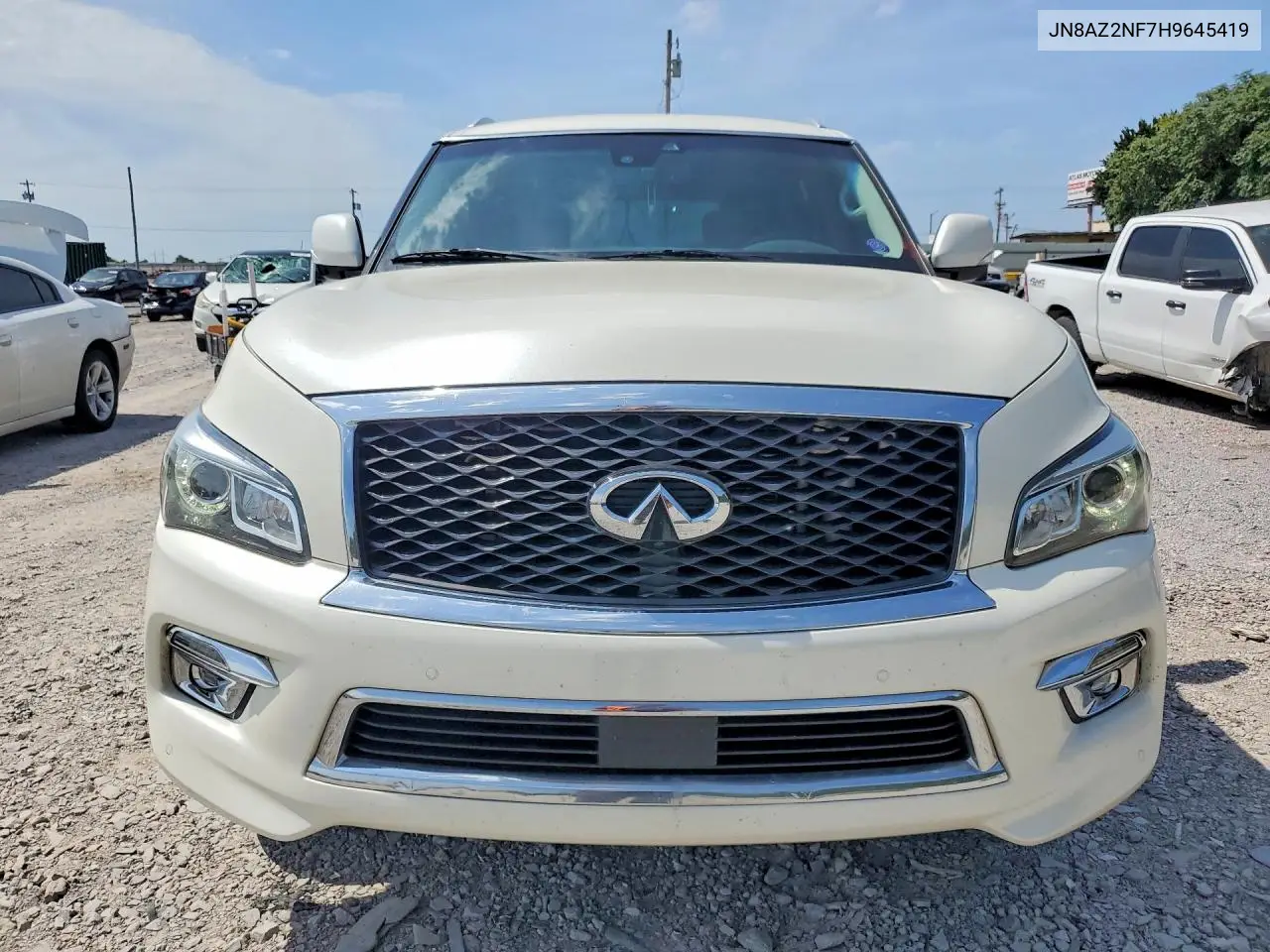 2017 Infiniti Qx80 Base VIN: JN8AZ2NF7H9645419 Lot: 59179186