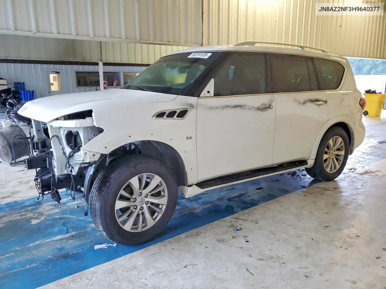 2017 Infiniti Qx80 Base VIN: JN8AZ2NF3H9640377 Lot: 59319126