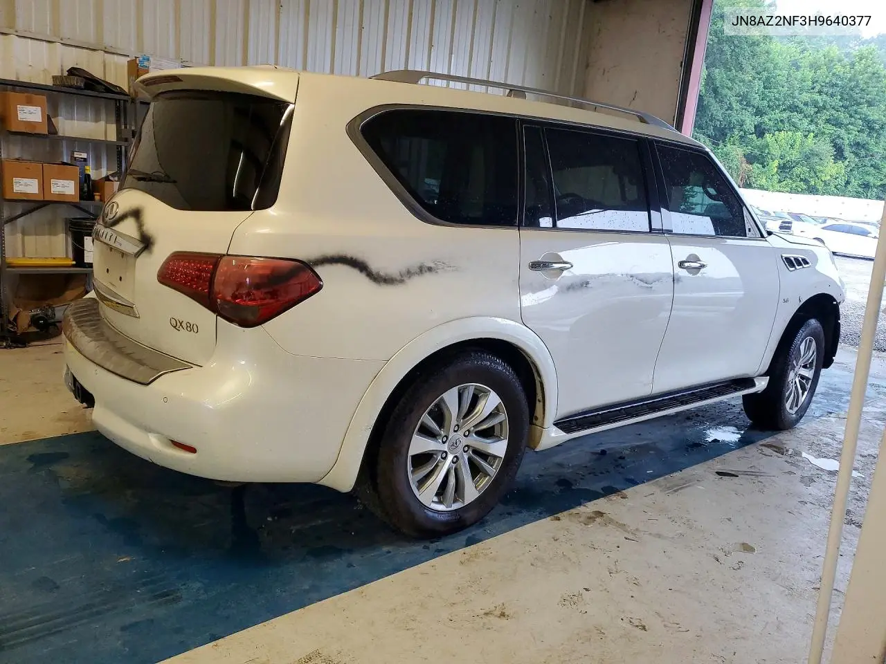 2017 Infiniti Qx80 Base VIN: JN8AZ2NF3H9640377 Lot: 59319126