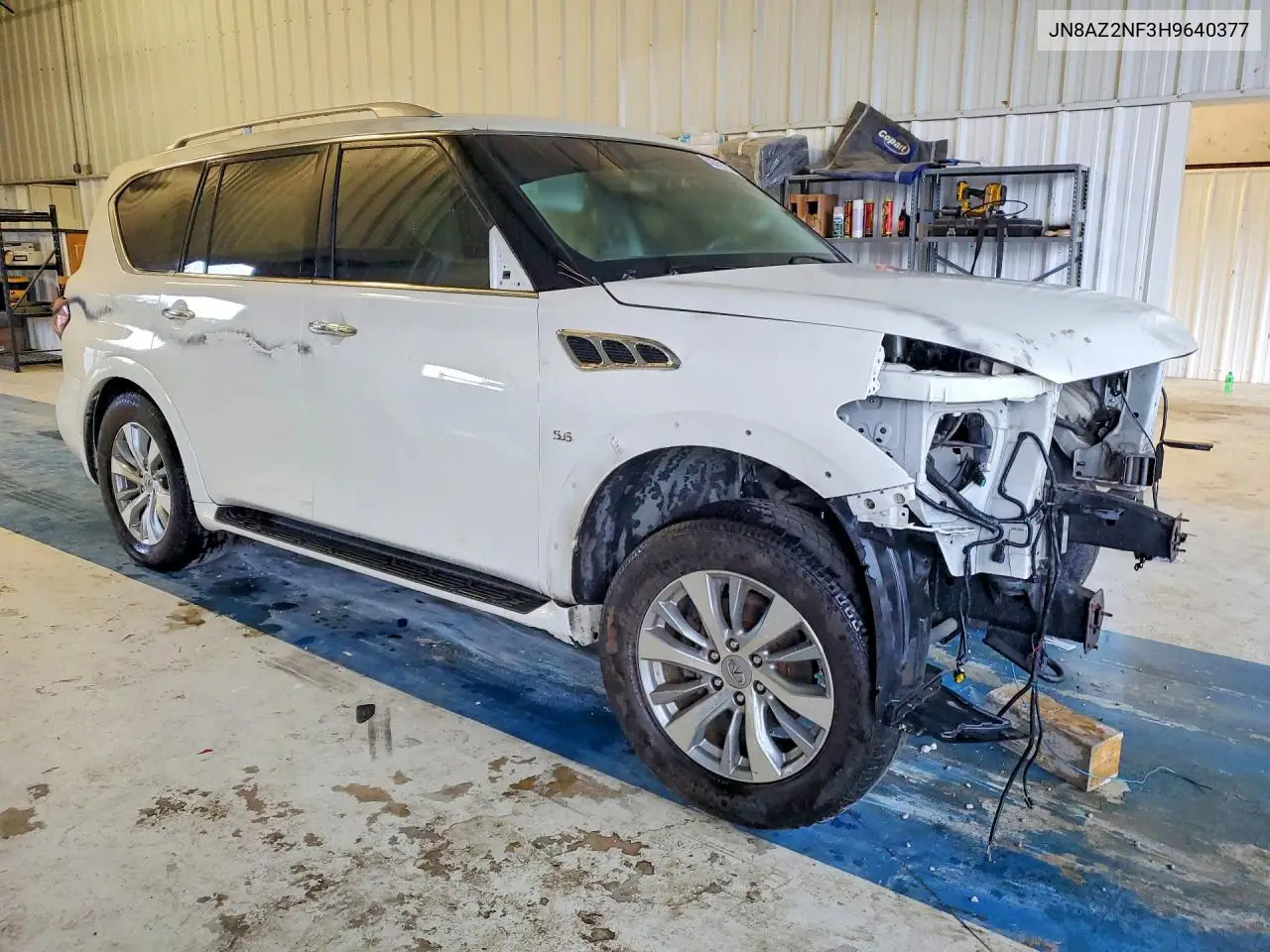 2017 Infiniti Qx80 Base VIN: JN8AZ2NF3H9640377 Lot: 59319126