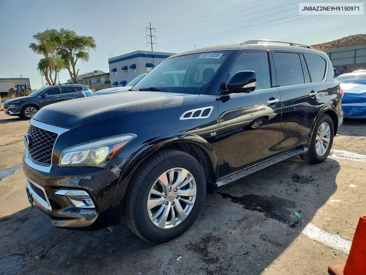 2017 Infiniti Qx80 Base VIN: JN8AZ2NE9H9150971 Lot: 60714856