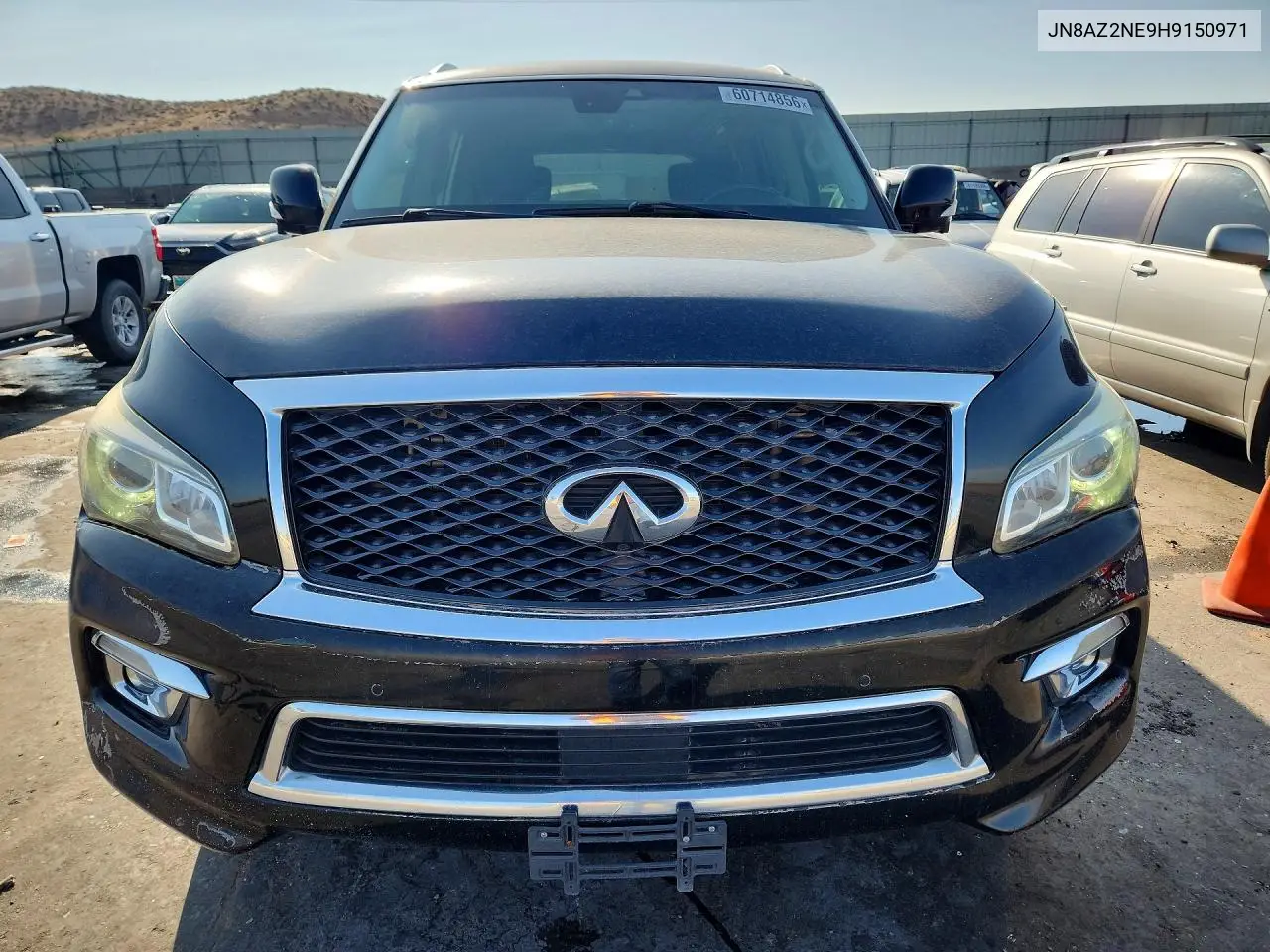 2017 Infiniti Qx80 Base VIN: JN8AZ2NE9H9150971 Lot: 60714856
