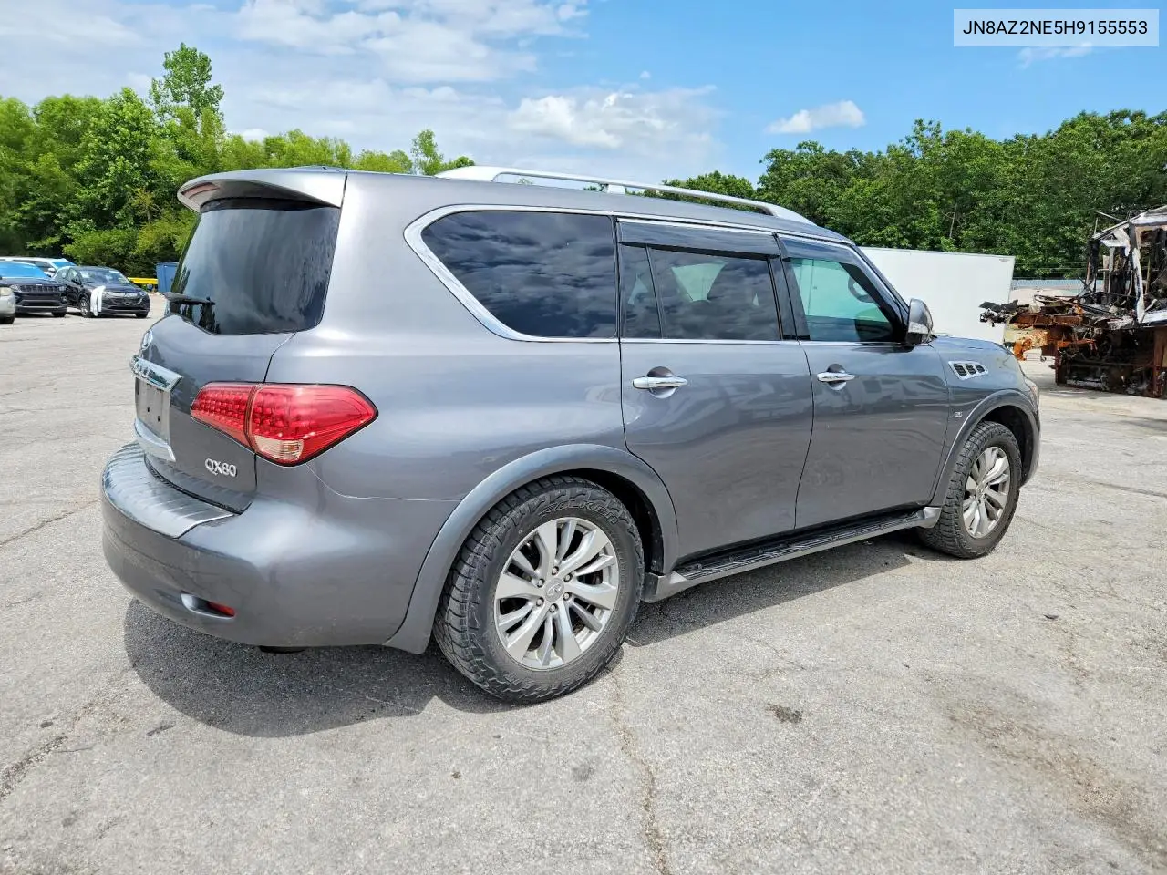 2017 Infiniti Qx80 Base VIN: JN8AZ2NE5H9155553 Lot: 60880046
