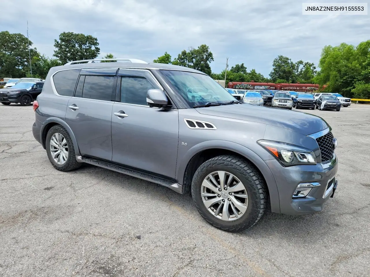 2017 Infiniti Qx80 Base VIN: JN8AZ2NE5H9155553 Lot: 60880046