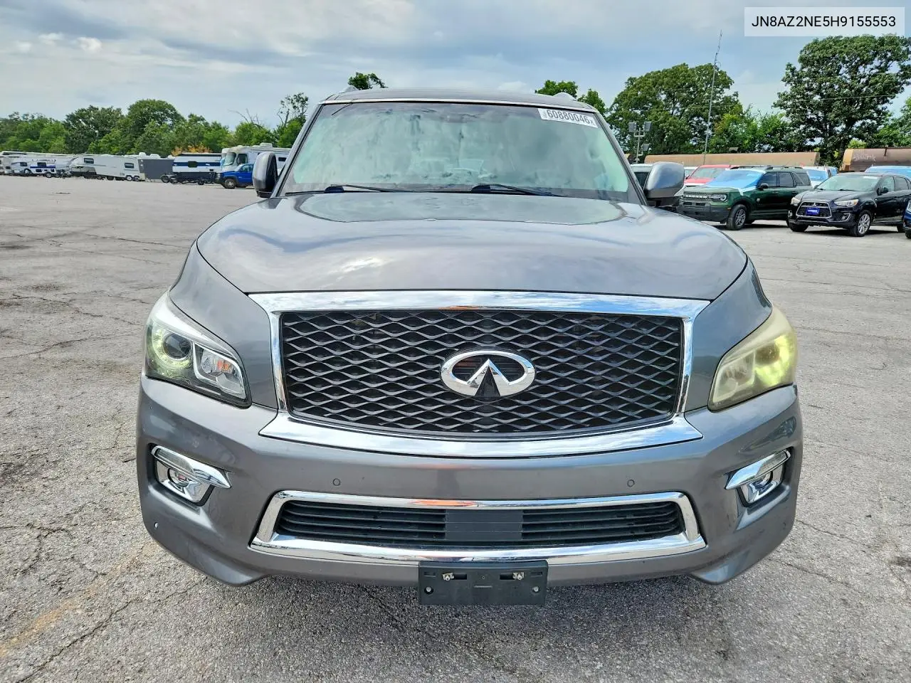 2017 Infiniti Qx80 Base VIN: JN8AZ2NE5H9155553 Lot: 60880046