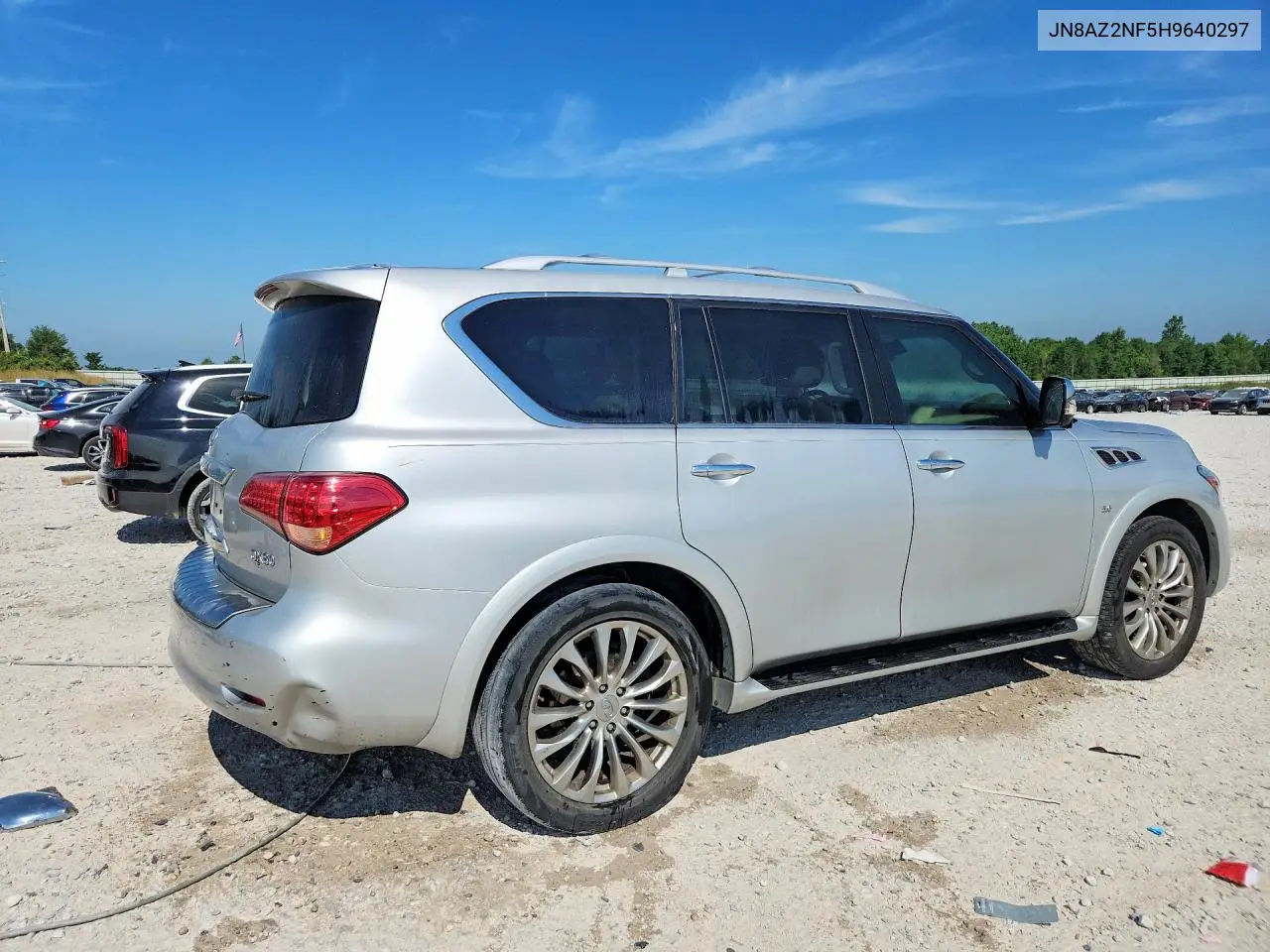 2017 Infiniti Qx80 Base VIN: JN8AZ2NF5H9640297 Lot: 60996256