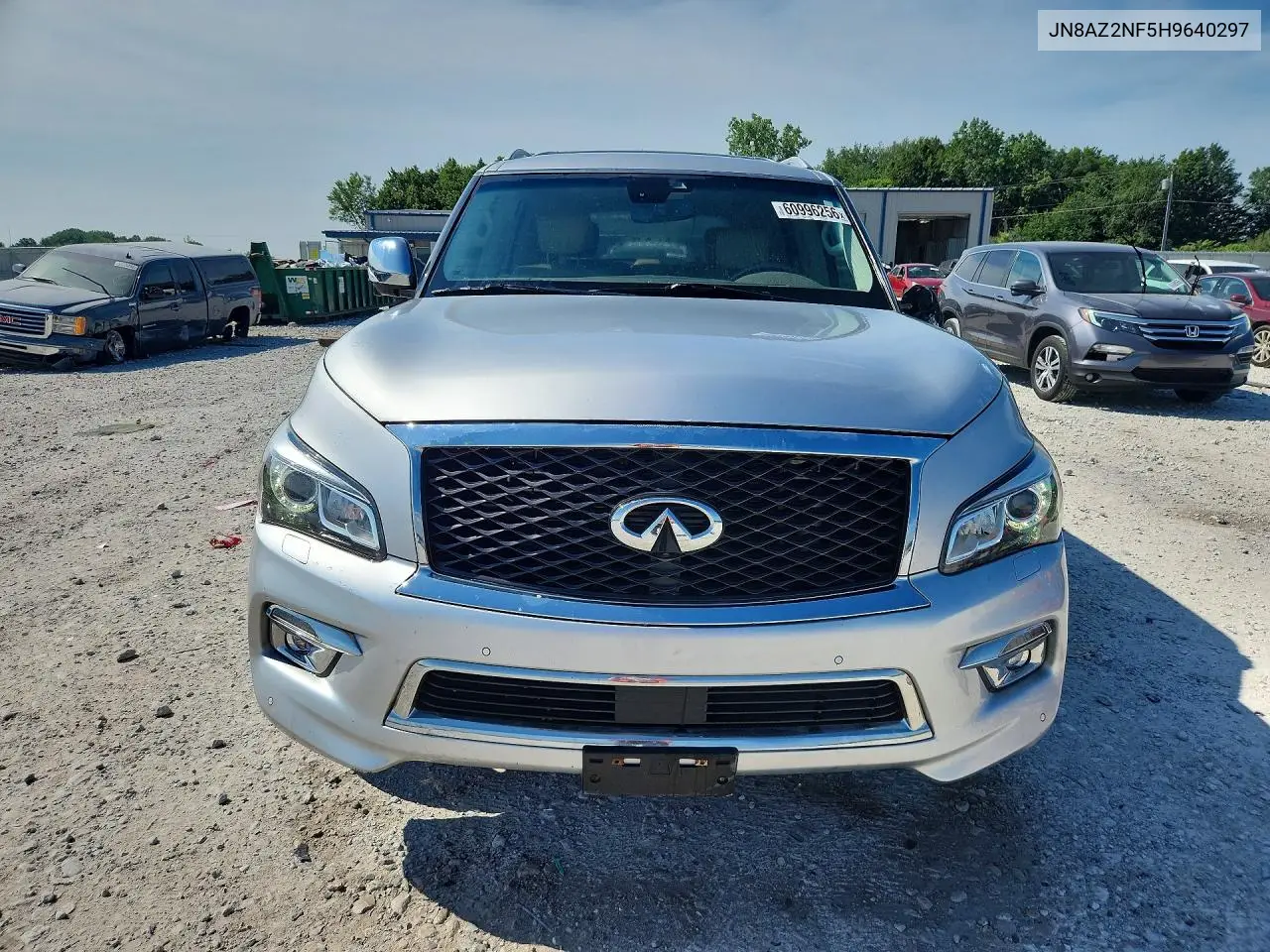 2017 Infiniti Qx80 Base VIN: JN8AZ2NF5H9640297 Lot: 60996256