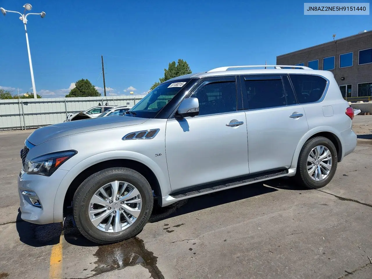 2017 Infiniti Qx80 Base VIN: JN8AZ2NE5H9151440 Lot: 61188316
