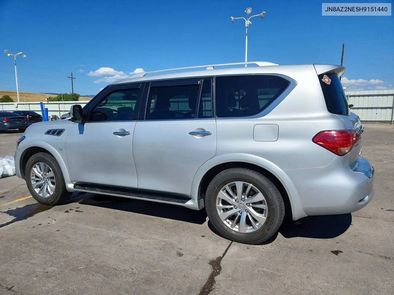 2017 Infiniti Qx80 Base VIN: JN8AZ2NE5H9151440 Lot: 61188316