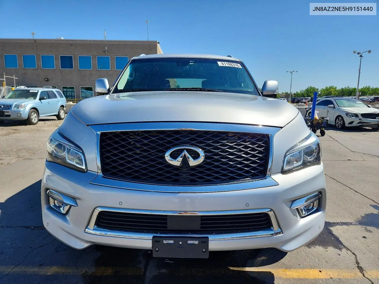 2017 Infiniti Qx80 Base VIN: JN8AZ2NE5H9151440 Lot: 61188316