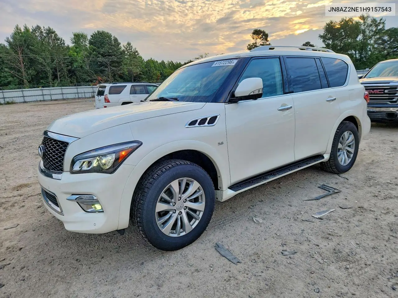 2017 Infiniti Qx80 Base VIN: JN8AZ2NE1H9157543 Lot: 61572296