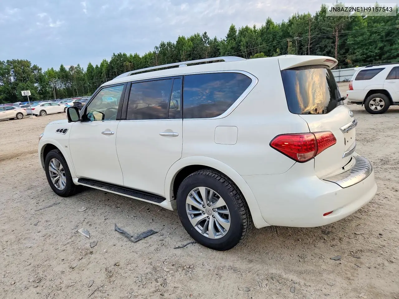 2017 Infiniti Qx80 Base VIN: JN8AZ2NE1H9157543 Lot: 61572296
