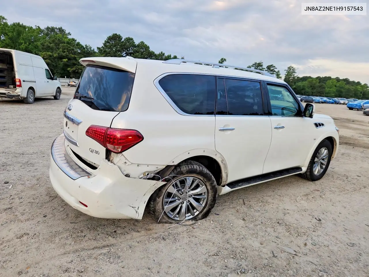 2017 Infiniti Qx80 Base VIN: JN8AZ2NE1H9157543 Lot: 61572296