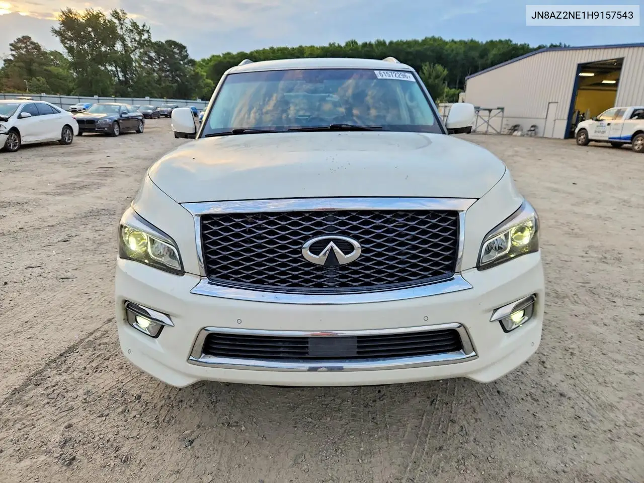 2017 Infiniti Qx80 Base VIN: JN8AZ2NE1H9157543 Lot: 61572296