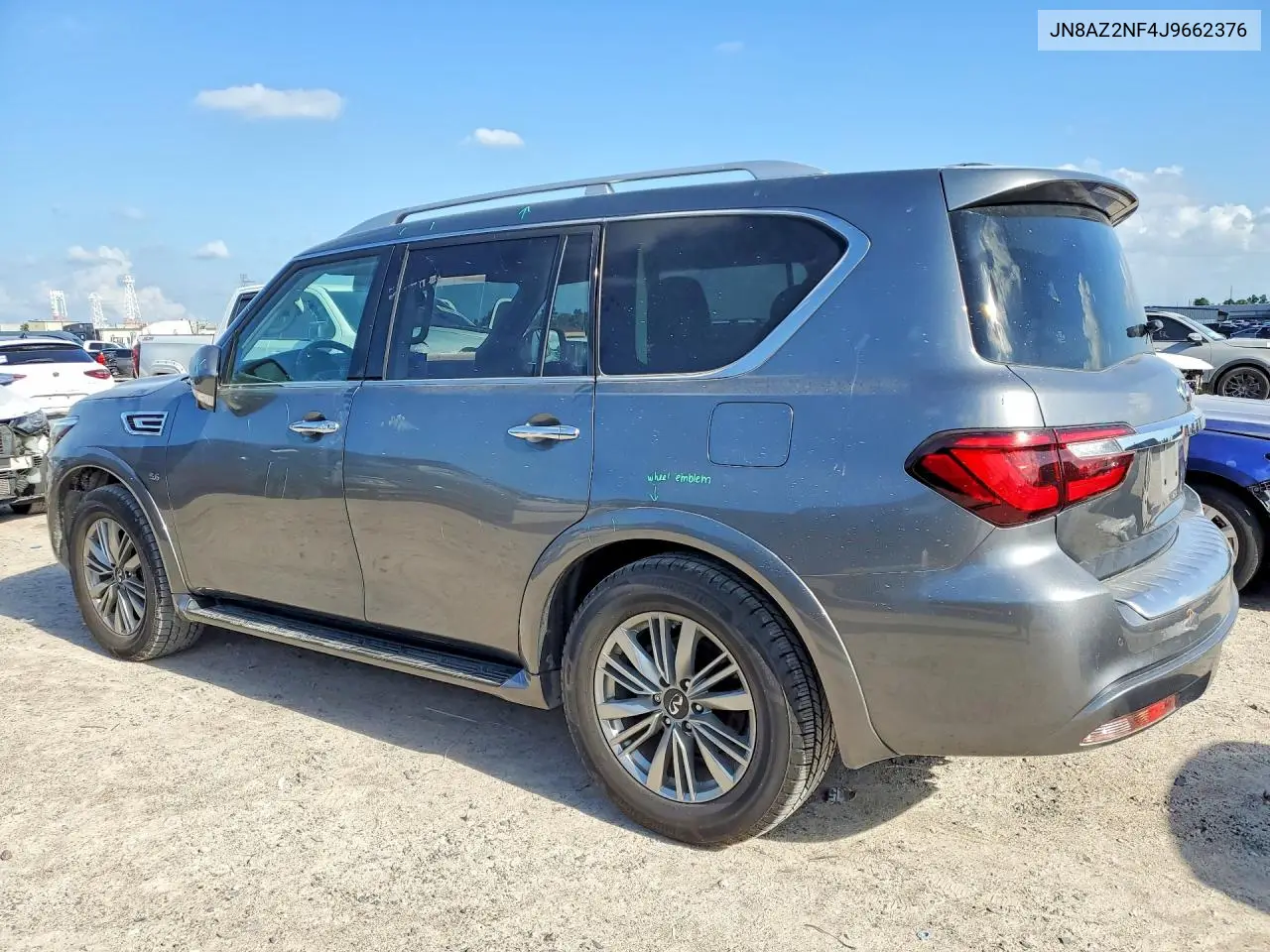 2018 Infiniti Qx80 Base VIN: JN8AZ2NF4J9662376 Lot: 56662906