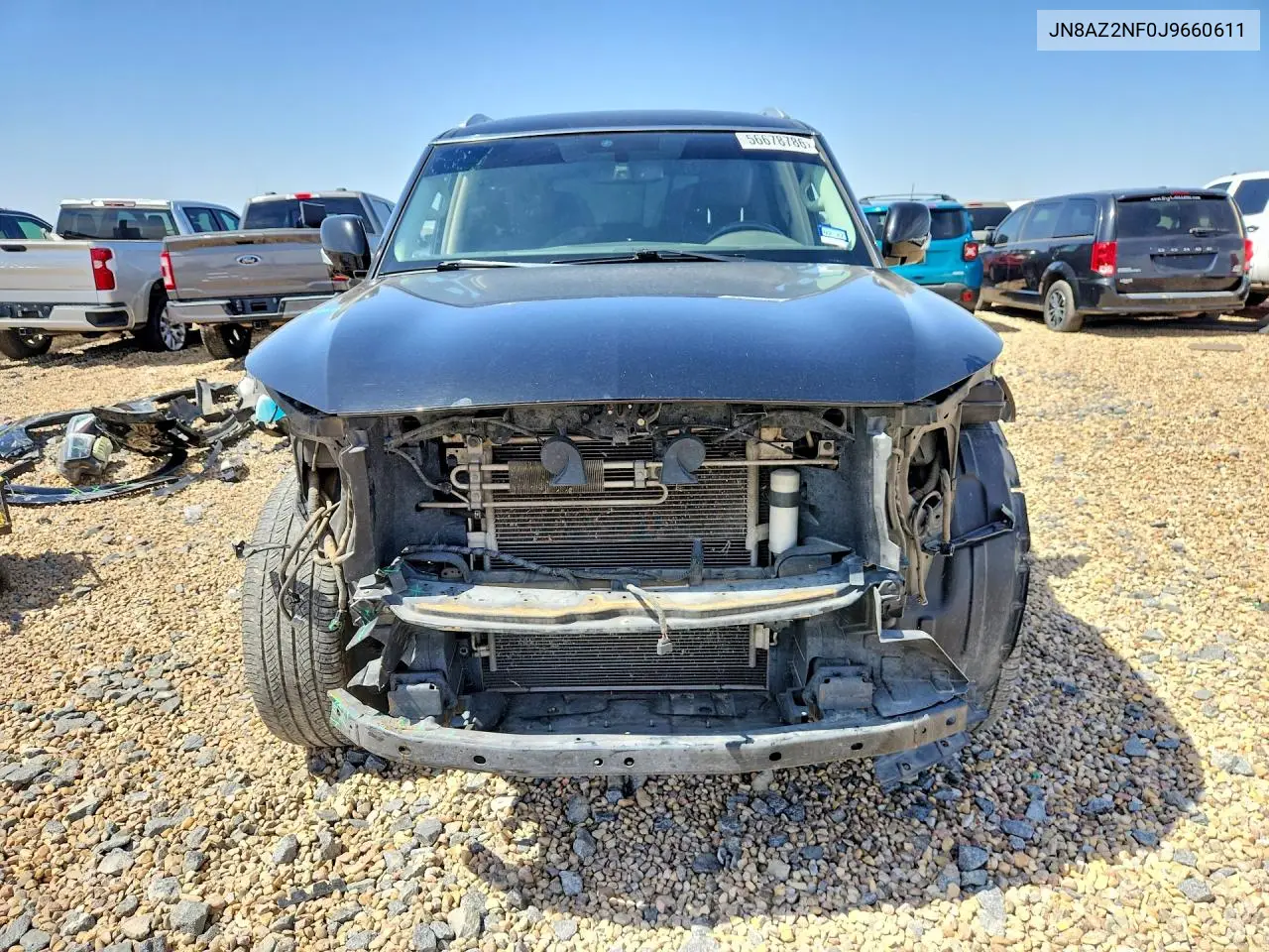 2018 Infiniti Qx80 Base VIN: JN8AZ2NF0J9660611 Lot: 56678786