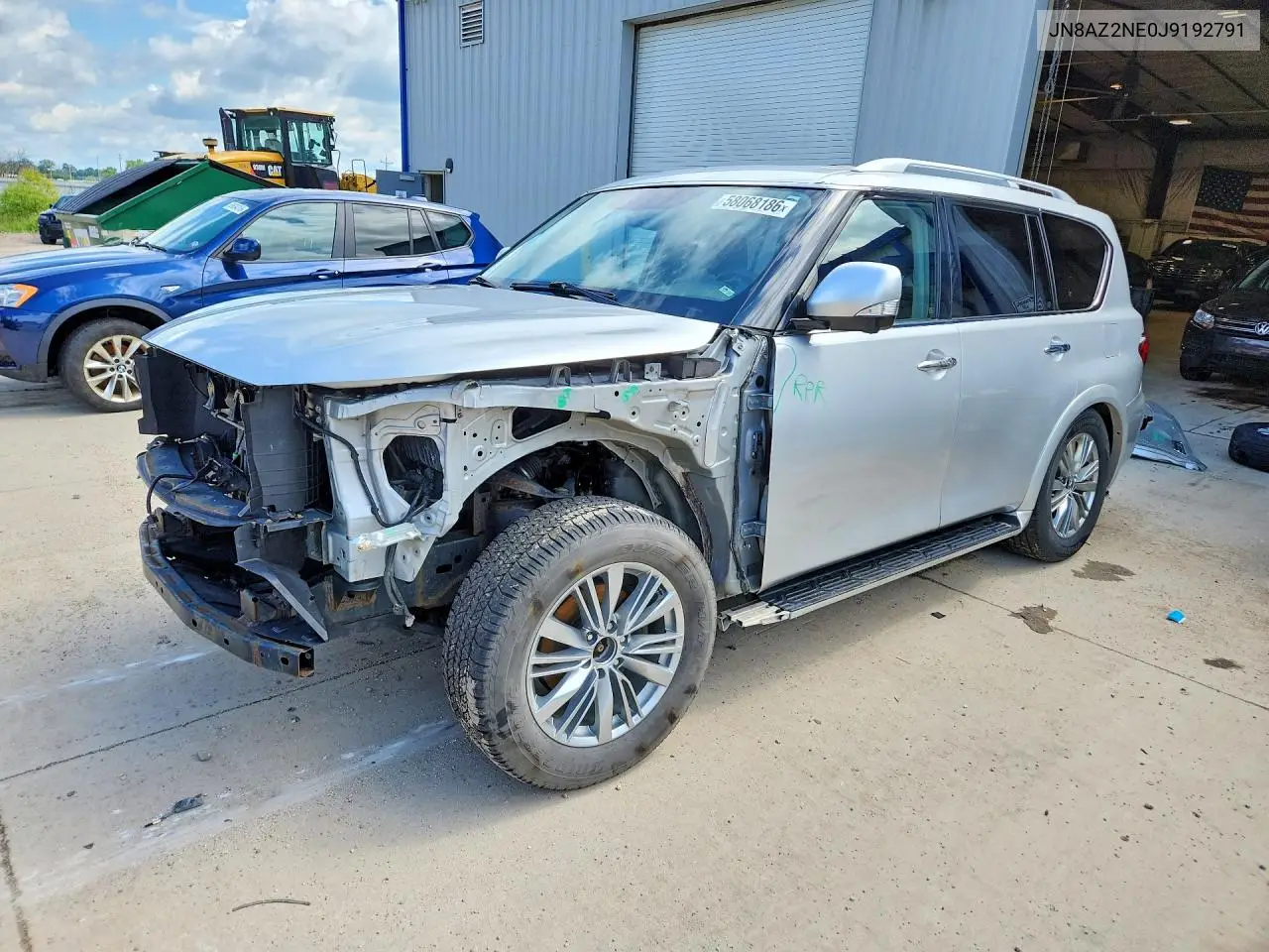 2018 Infiniti Qx80 Base VIN: JN8AZ2NE0J9192791 Lot: 58068186