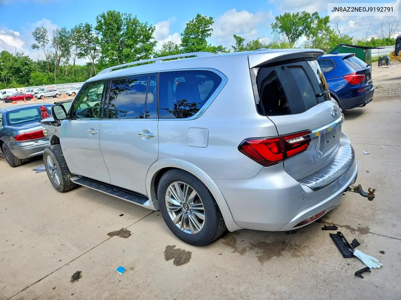 2018 Infiniti Qx80 Base VIN: JN8AZ2NE0J9192791 Lot: 58068186