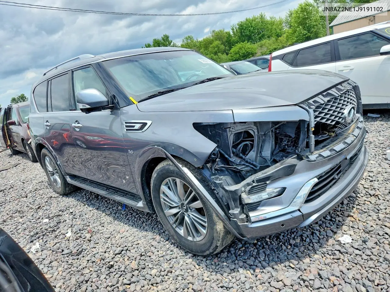 2018 Infiniti Qx80 Base VIN: JN8AZ2NE1J9191102 Lot: 58527556