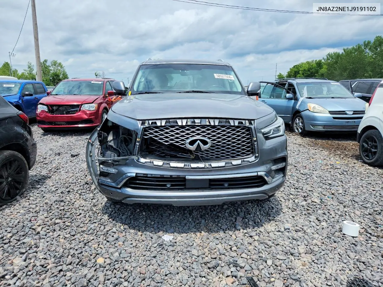 2018 Infiniti Qx80 Base VIN: JN8AZ2NE1J9191102 Lot: 58527556