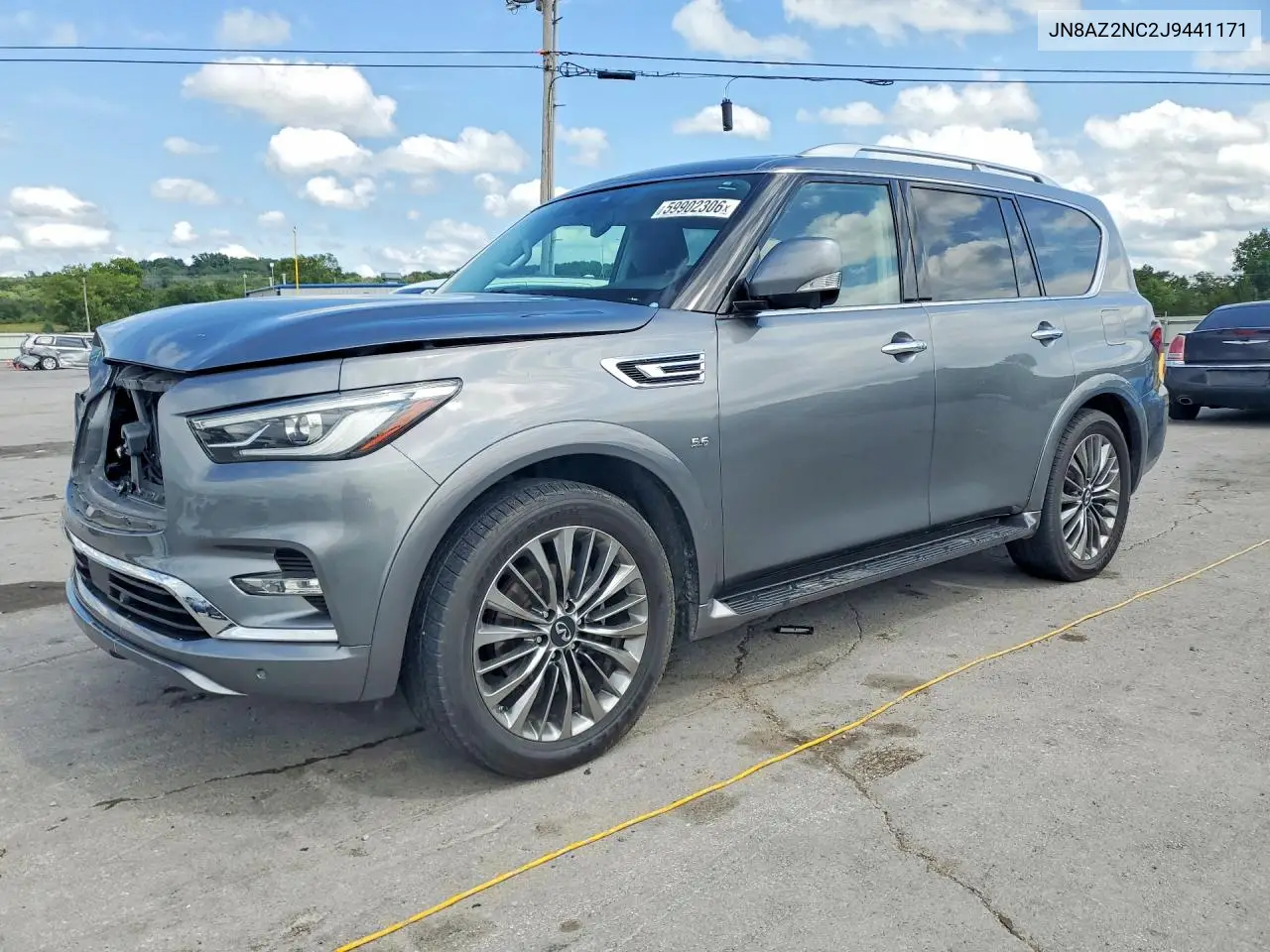 2018 Infiniti Qx80 Base VIN: JN8AZ2NC2J9441171 Lot: 59902306