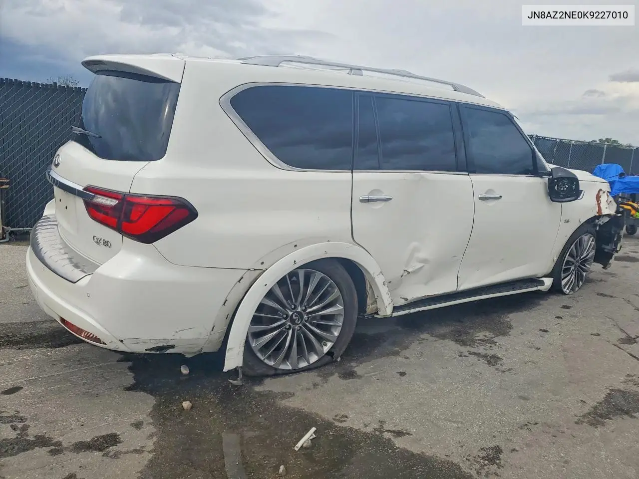 2019 Infiniti Qx80 Luxe VIN: JN8AZ2NE0K9227010 Lot: 46003316