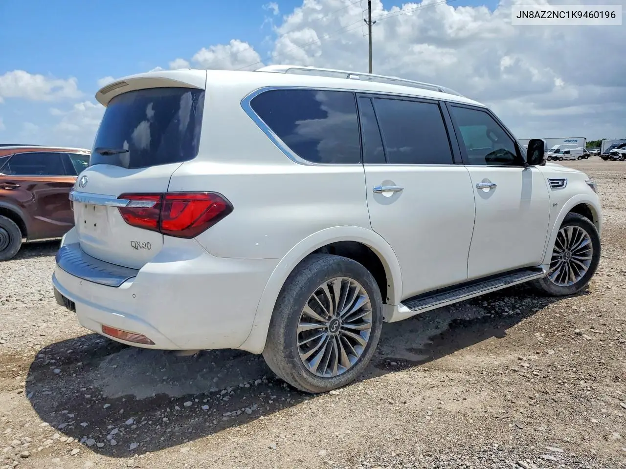 2019 Infiniti Qx80 Luxe VIN: JN8AZ2NC1K9460196 Lot: 57131956