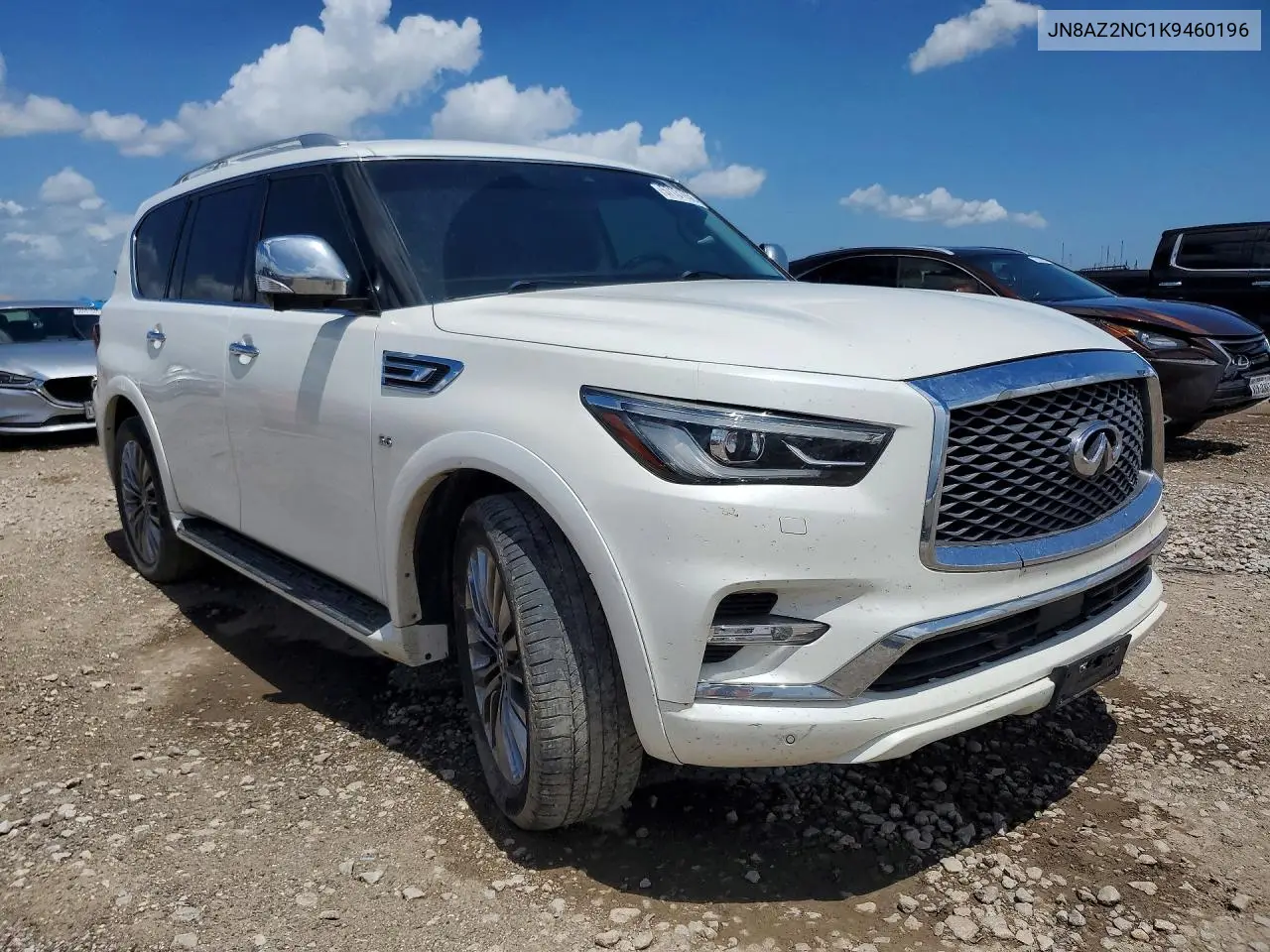 2019 Infiniti Qx80 Luxe VIN: JN8AZ2NC1K9460196 Lot: 57131956