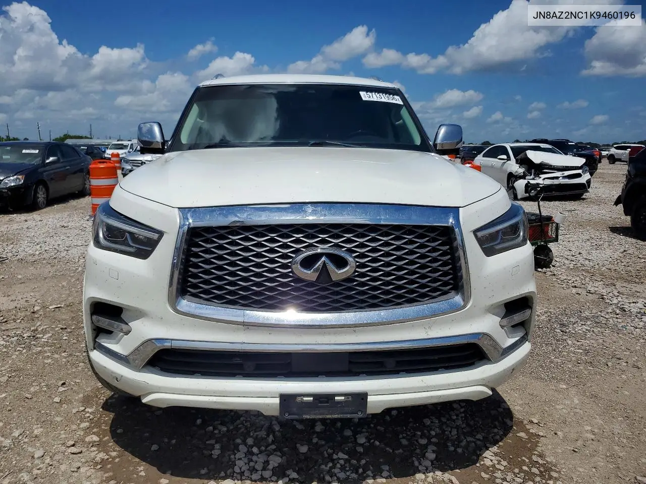 2019 Infiniti Qx80 Luxe VIN: JN8AZ2NC1K9460196 Lot: 57131956