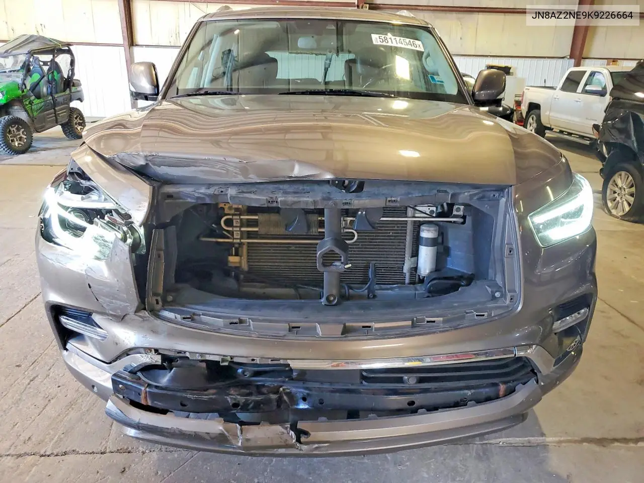 2019 Infiniti Qx80 Luxe VIN: JN8AZ2NE9K9226664 Lot: 58114546