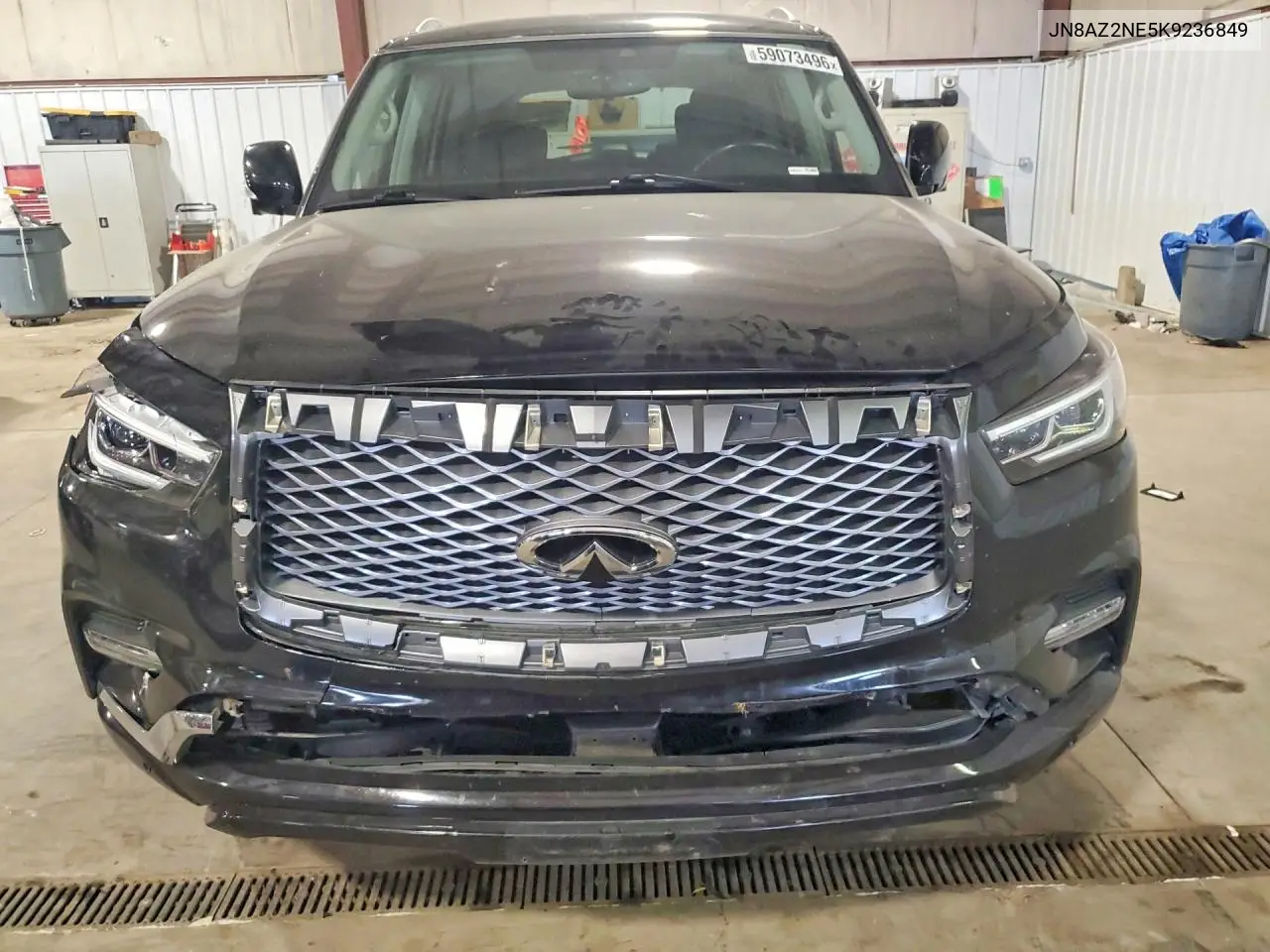 2019 Infiniti Qx80 Luxe VIN: JN8AZ2NE5K9236849 Lot: 59073496