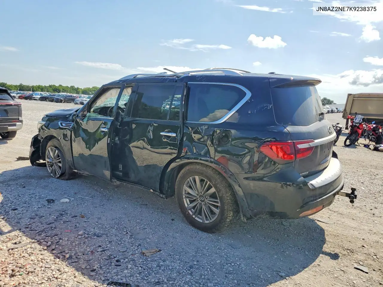 2019 Infiniti Qx80 Luxe VIN: JN8AZ2NE7K9238375 Lot: 59635516