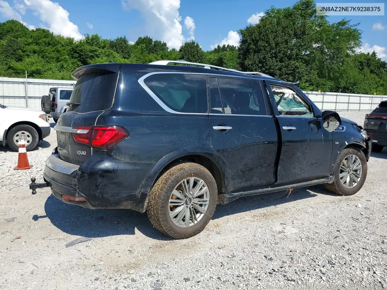 2019 Infiniti Qx80 Luxe VIN: JN8AZ2NE7K9238375 Lot: 59635516